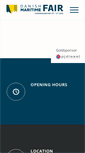Mobile Screenshot of danishmaritimefair.dk